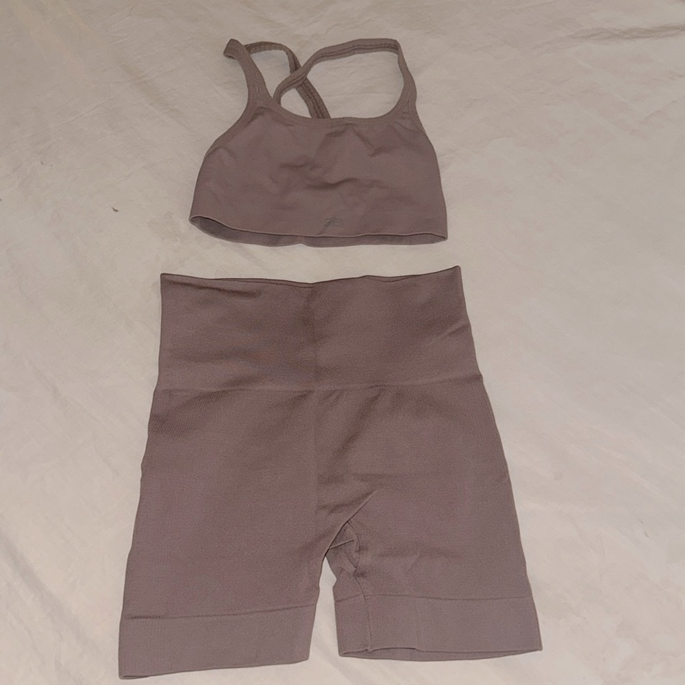 Set Active biker short set